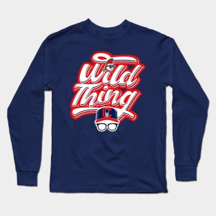 Wild Thing Script Type Long Sleeve T-Shirt